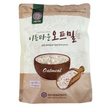 오트밀 500g 압착귀리/이든 오트밀, 1개
