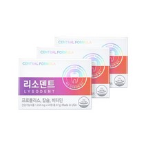 [센트럴포뮬러] 리소덴트 프리미엄 60정 X 3개 / 치아건강, 단품