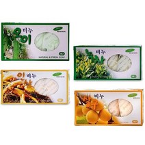 내츄럴 후레쉬 비누 3개입 오이 녹차 인삼 살구 미네랄 미용 세안, 재우 살구비누3P(종이곽포장), 상세설명 참조