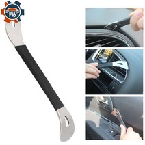 자동차 수리 도구 공구 수리키1 스테인레스 스틸 트림 제거 도구 자동차 트림 풀러 프라이 바 도어 패널 용 듀얼 엔드 프라이 도구 오디오 터미널 패스너 리무버, 스테인레스 스틸 2mm