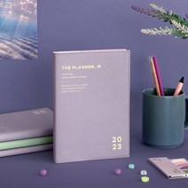 2023 더 플래너 M 위클리 다이어리 스케줄러, 02 Indi blue