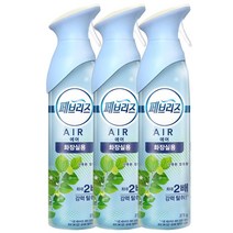 페브리즈 에어 화장실탈취제 산뜻한정원향 본품, 275g, 3개