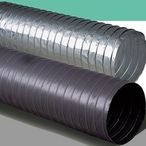 후렉시블 덕트부속 닥트호스 주름관 50mm-1200mm 타포린(천) 알루미늄(은박) 자바라 자재 에어컨덕트, 5M, 65mm (2.6인치)