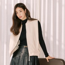 [기은세착용]셀렙샵에디션23SS 레더 블루종 베스트