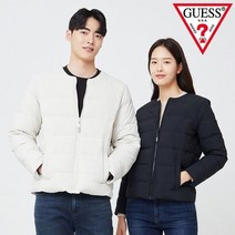 [갤러리아] 게스 (GUESS)GUESS Jean's F/W [공용] 유니 라운드넥 덕다운 중경량 점퍼