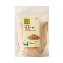 ORGA 집밥 유기농 볶은현미가루 (250g) 제사 명절 아이들간식 자취 건강식 전 부침개 튀김, 2개