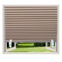 탑다운 블라이드 암막 사무실우수한 자체 접착 패브릭 주름 블라인드 커튼 접이식 부직포 쉬운 고정 나사