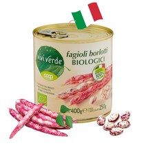 COOP 비비베르데 이탈리아 유기농 볼로티콩(흰강낭콩) 400g 무첨가물 Non GMO, 비비베르데 볼로티콩 400g, 비비베르데 볼로티콩 400g