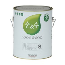 노루페인트 순수100 4L 수성 내부 친환경 DIY 페인트, 블루스카이