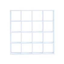 1/12 인형 홈 금형 디스플레이 찬장 모델 스토리지 선반 장난감 DIY 캐비닛 가구 장식 주방 거실 화이트, White