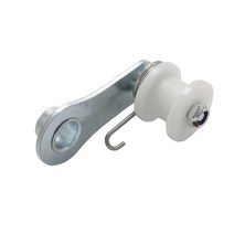 체인 텐셔너 텐션 조절기 가이드 롤러 슬라이더 with pulley bracket nut clip spring for dirty pit mini bike, 없음