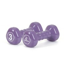 [KT알파쇼핑]아이워너 삼각 pvc 컬러아령 3kg / 스모키퍼플