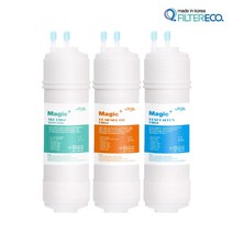 SK매직 정수기 필터 WPU-A900F 호환 최고급형, 8인치 1년 세트 (3+1+1)