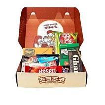 스낵24 맛있는 초코간식 가득 초코보물상자 세트 초코조코, 9종, 7세트