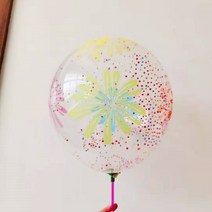 크리스마스풍선 기념일 칼라 풍선 꽂이 진열대 바닥에 내려놓는 밀대 팔기 스탠드 파이프 받, 06 印花泡沫풍선50만+바받침+에어폰