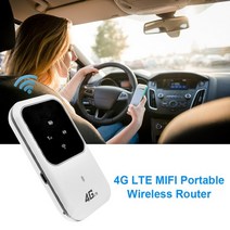 휴대용와이파이 와이파이에그 2박3일해외여행 4g lte 휴대용 자동차 모바일 광대역 포켓 2.4g 무선 라우터 100mbps 핫스팟 sim 잠금 해제 와이파이 모뎀, 없음