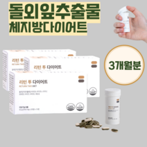 [건강기능식품/식약처인증] 리턴 투 다이어트 700mg x 180정 3개월분 식물성 돌외잎주정추출분말 비타민 이중정 체지방감소 체중감량 체지방감소 변비해소, 단품, 단품