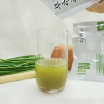 일품자연 부추즙 100ml x 60포 사과와 부추를 착즙한 부추주스, 60개