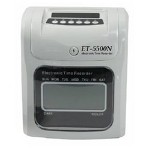 출퇴근기록기 ET-5000N, 없음