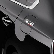 k9전용 휘발유체크 꾸미기 차량 주유스티커 악세서리 트럭 소품 렌트 리스, 그레이