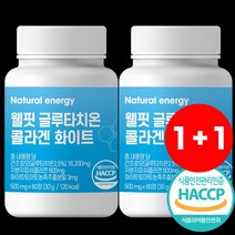 웰핏 글루타치온 콜라겐 화이트, 60정, 2박스
