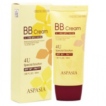 아스파시아 4U 스페셜 솔루션 비비크림 SPF50+ 50ml, 상세페이지 참조, 상세페이지 참조