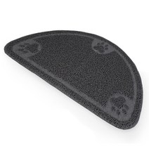 고양이발 모래털기 반달 모래매트 그레이 털이 화장실 화장실발판 캣발판