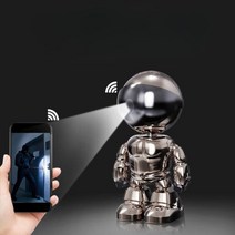 4G 무선 로봇 카메라 HD 실내 홈 반려견 원격 투시경 사각 CCTV, 30일 녹음, C.5MP, 01.레드(렌즈 마스킹+사람 트래킹)