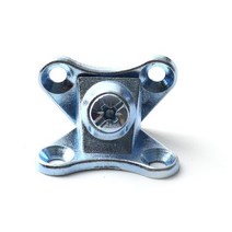 앵글브라켓 이동식 코너 코드 아연 합금 직각 L 모양 브래킷 지지 커넥터 홀더 가구 두꺼운 액세서리 2 개, 02 B