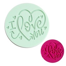 쿠키스탬프 하트 동물 커터 도장 틀 FAIS DU 1 3-8pc 퐁당 아크릴 쿠키 점자 금형 생일 축하 발렌타인데이, 18 Style 7