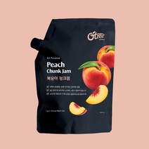[오트리] 복숭아 청크잼 1kg, 1개