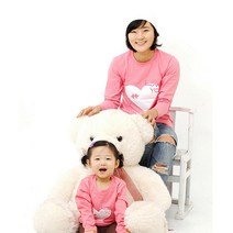 베베왕국 러브유핑크 티셔츠 KC인증 국내제작