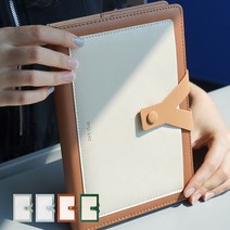 키밍 오피스 노트 스케쥴 다이어리 메모 일정 정리 _ 39329EA, 비더쇼퍼BTS 쿠팡 A6_브라운
