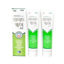아파타이트가 함유된 화이트케어 치약 200g 2개+칫솔증정, 2개