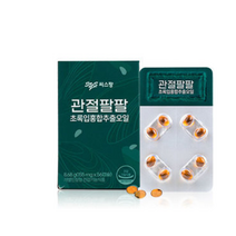 씨스팡 관절팔팔 초록입홍합오일 + 씨오케이마스크 증정, 1개, 56캡슐(2주분)