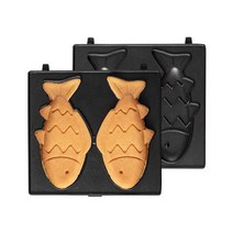 가정용 토스터기 아침 식사 220V 전기 샌드위치 메이커 와플 메이커 토스터 베이킹 다기능 아침 식사 기계, 04 fish tray