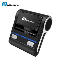 휴대용스캐너 Milestone MHT-P26Impressora Bluetoot Thermal Receipt Mini Protable Hand Nринтер T, 01 Black_02 UK