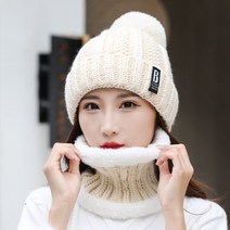 리안 겨울 여자 비니 모자