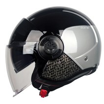 MT VIALE SV 오픈페이스 오토바이 헬멧 바이크 용품, 01.BREAK BLACK