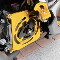 21-23 NMAX125 라지에이터 팬 회전 커버 가드 엔맥스 튜닝, Gold - 골드