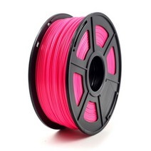 가정용3D프린터 저온 프린트 사무용 산업용 3D 프린터 필라멘트 PLA 1.75mm 1kg/2.2lbs 플라스틱 소모품, 17 Fluo Rose Red