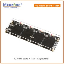 4G 매트릭스 openMPTCProuter 멀티 링크 통합 mwan로드 밸런싱 LTE 프리 드라이버 R4S Raspberrypi 4B, 04 Matrix SMA Acrylic