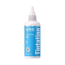 [정품] Kiss Tintation 반영구 헤어 컬러 트리트먼트 148ml (US 5액량, Cyan