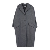 [MM6 MAISON MARGIELA] [명품]MM6 여성 블랜드 울 코트 S52AA013