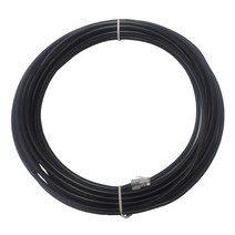 LS전선 Cat5e 옥외용 가공용 랜 케이블 UTP CAT.5E 랜선 철심내장 LAN선 블랙, 20m(반품절대불가)