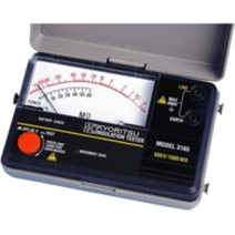 KYORITSU 교리츠 KEW 3165 / KEW 3166 아날로그 절연저항계 메가테스터, KEW 3165 (500v1000M)