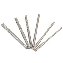 고속 콘크리트 홈파기 커팅기 절단기 4블레이드 SDS 플러스 비트 바디 벽돌 해머 헤드 카바이드 라운드 생, 04 7x110L