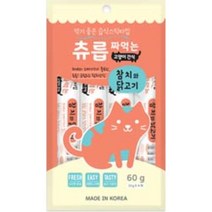 츄릅 짜먹는 고양이 간식 참치n닭고기 60g 길냥이, 없음, 상품선택, 상세페이지 참조
