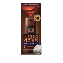 려 진결모 한방 거품 새치염색(4.0짙은갈색) 국내산 홍삼 새치 염색 탈모 케어, 1개