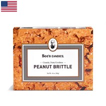 sees candies 시스 캔디 땅콩 피넛 브리틀 283g, 1개